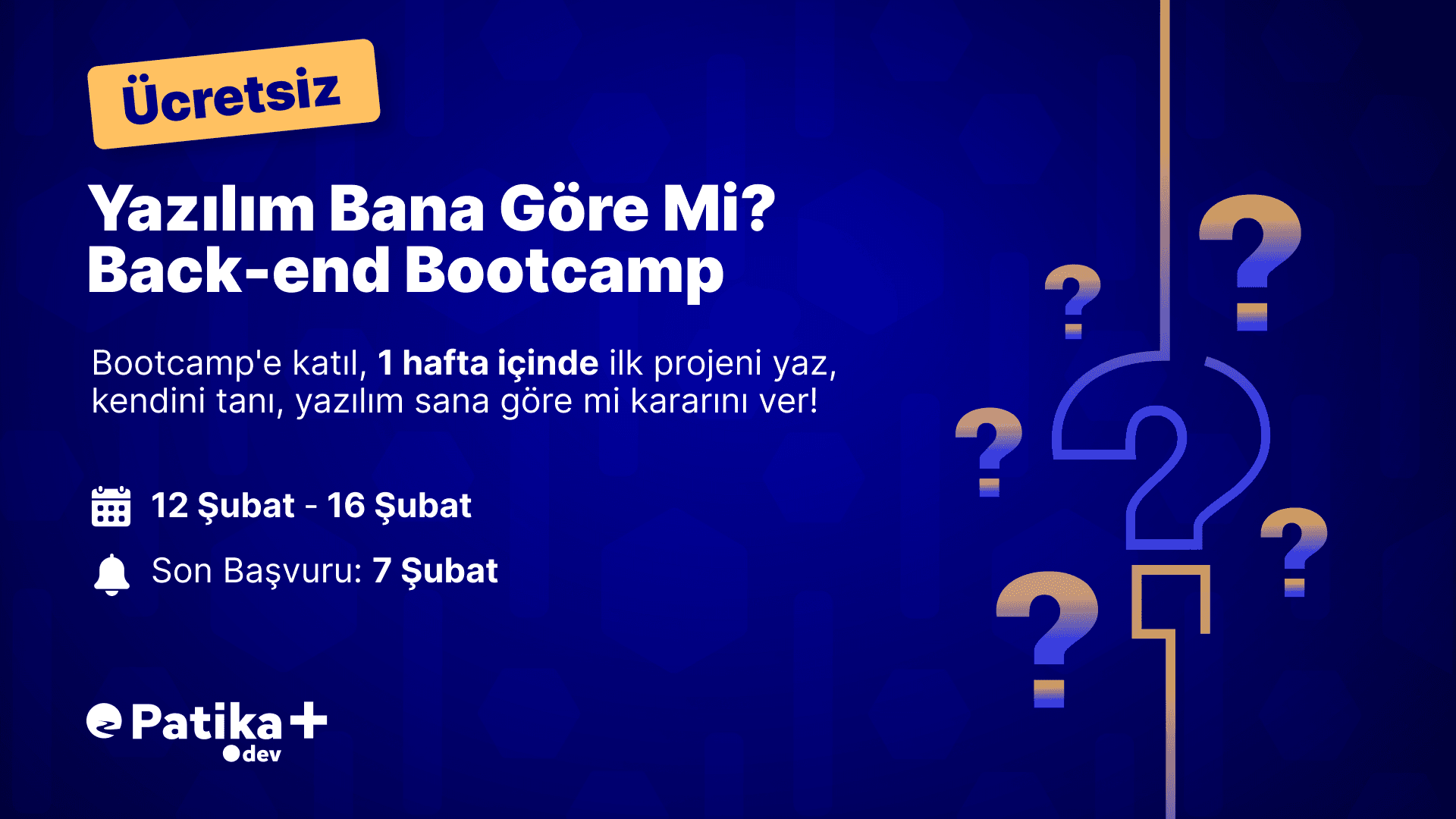 Yazılımı Yeni Başlayanlar İçin Ücretsiz Yazılım Eğitimi