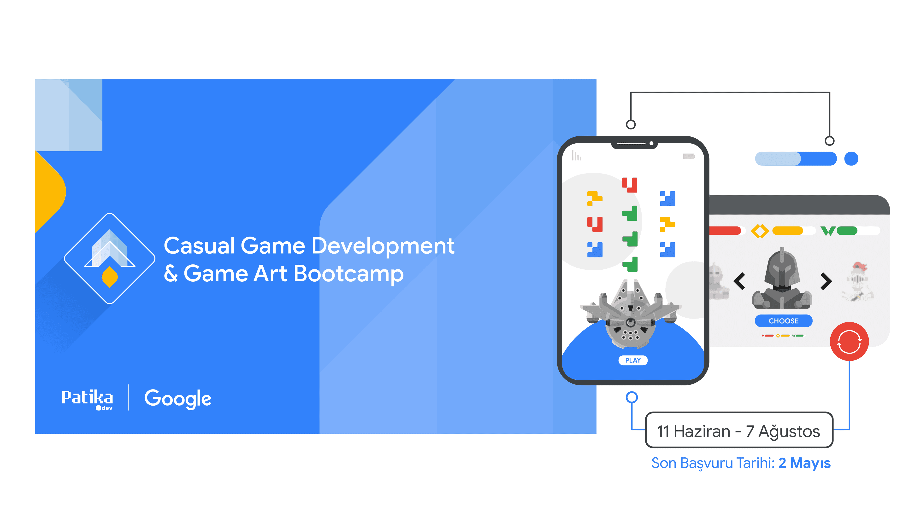 Google Casual Game Development & Game Art Eğitimi