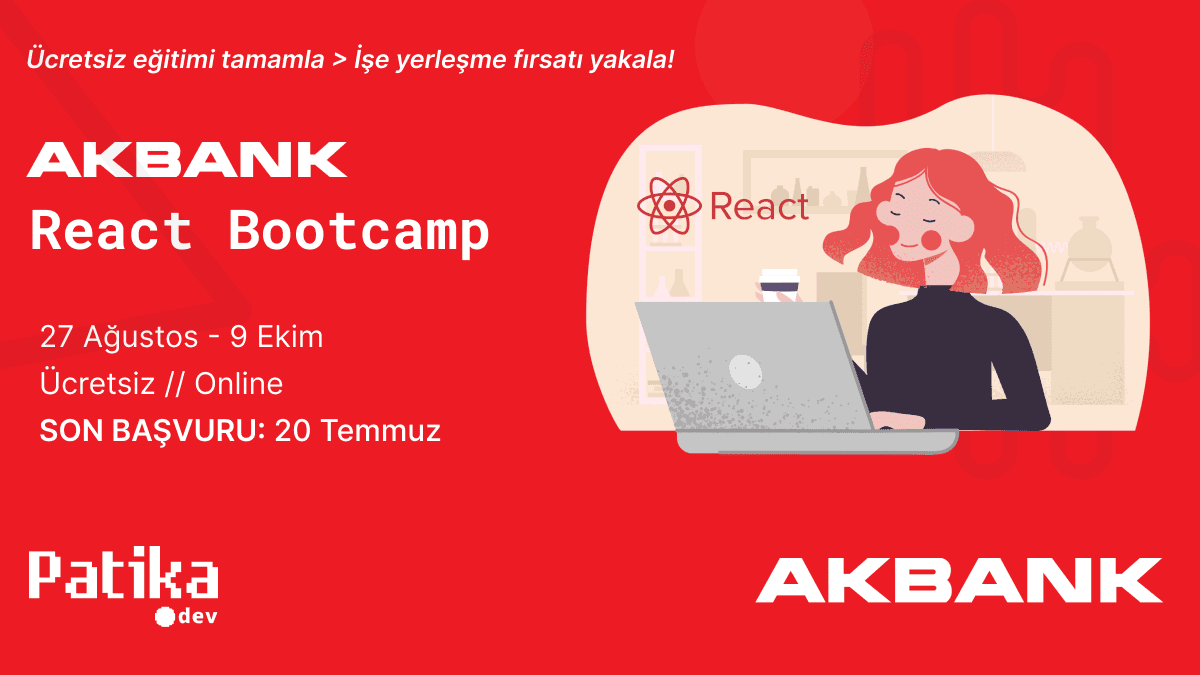 Akbank'ta İşe Girmek İçin Ücretsiz Yazılım Eğitimi